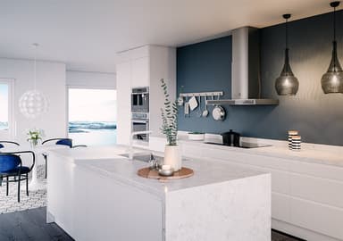 Epoq Integra White Diskmaskinsfront till köket 60x70