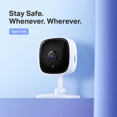 TP-Link C100 Full HD WiFi Home säkerhetskamera