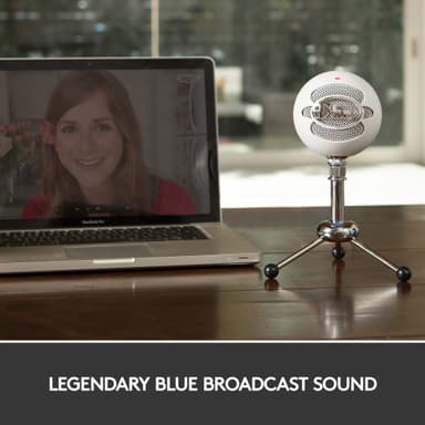 Blue Microphones Snowball Mikrofon (vit)