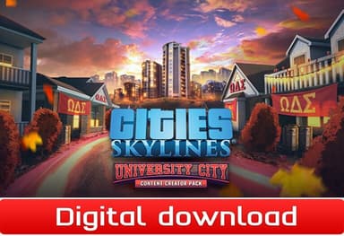 Cities Skylines - Content Creator Pack University City - PC Windows