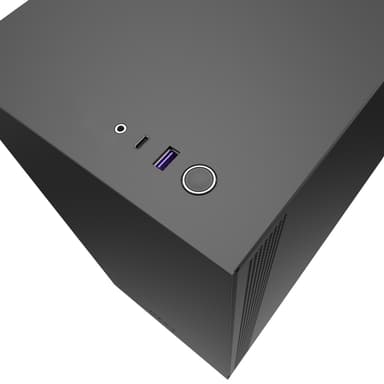 NZXT H510 Midi ATX Tower Black,Red
