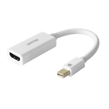 UNITEK Y-6331 4K Mini Displayport 1.2 till HDMI 1.4 adapterkabel 15cm