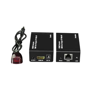 NÖRDIC HDMI Förlängare över CAT6 TP kabel, 1080p 60Hz 60m 3D med IR