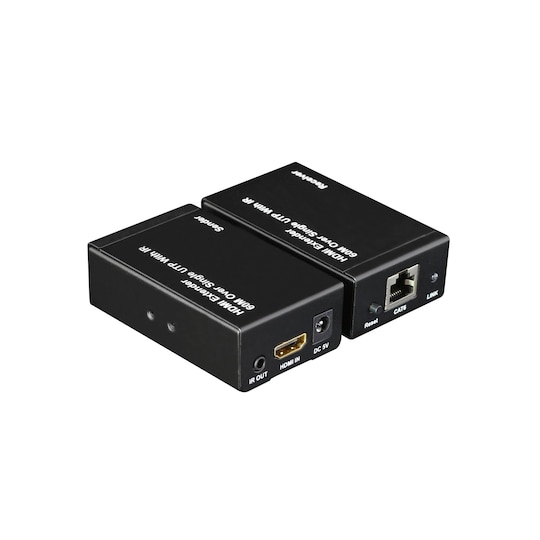 NÖRDIC HDMI Förlängare över CAT6 TP kabel, 1080p 60Hz 60m 3D med IR