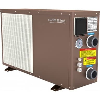 Pool & spa inverter pro värmepump swim & fun - 15.000l-30.000l utgått