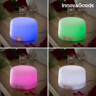 Innovagoods led flerfärgad luftfukare med aromterapi
