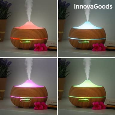 Innovagoods wooden-effect aromatherapy humidifier