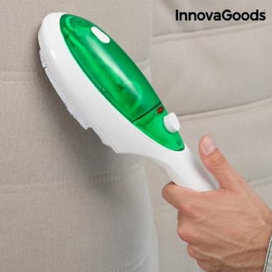 Vertikalt ångstrykjärn innovagoods 800w grönvitt