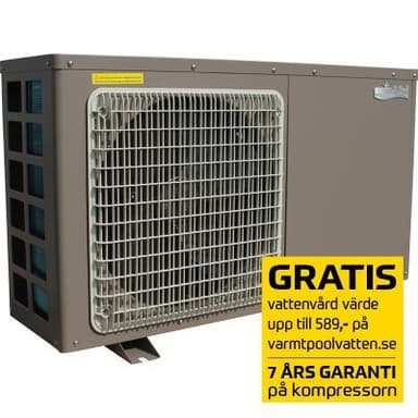 Pool & spa inverter pro värmepump swim & fun - 0-15.000l