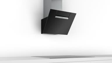 Bosch Serie 2 Vägghängd Köksfläkt DWK67EM60 (svart 60 cm)