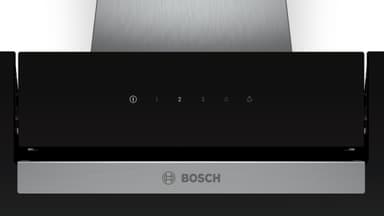 Bosch Serie 2 Vägghängd Köksfläkt DWK67EM60 (svart 60 cm)