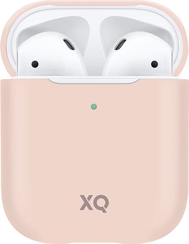 Xqisit silikonfodral för AirPods (rosa)