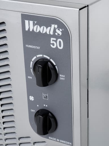 Woods luftavfuktare DSC-50FM (stål)