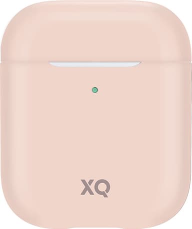 Xqisit silikonfodral för AirPods (rosa)