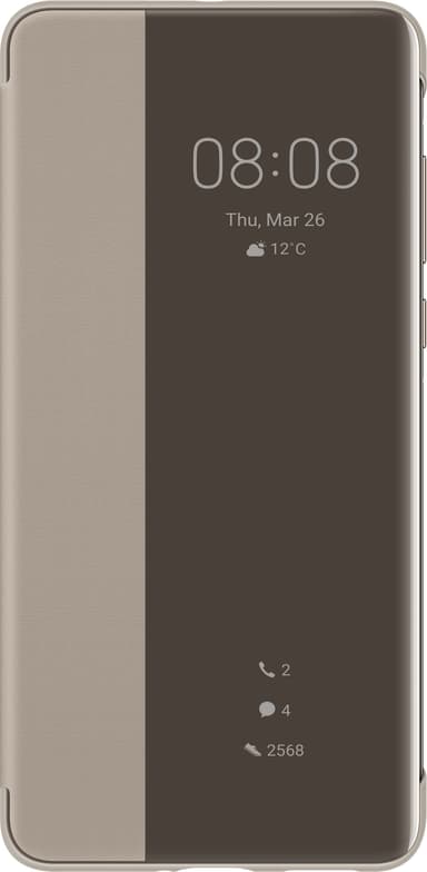 Huawei P40 Smart View flipfodral (khaki)