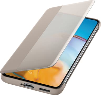Huawei P40 Smart View flipfodral (khaki)
