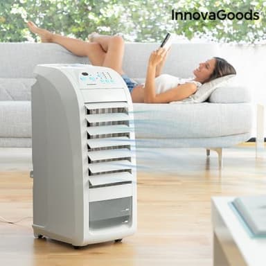 Innovagoods bärbar luftkonditionering 4.5 l 70w grå