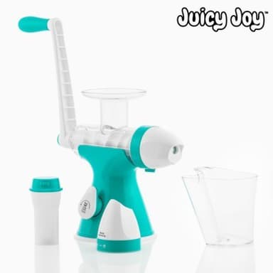 Juice- och glassmaskin med vev juicy joy