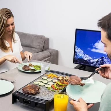 Grillplatta cecotec rock and water 2500 2150w
