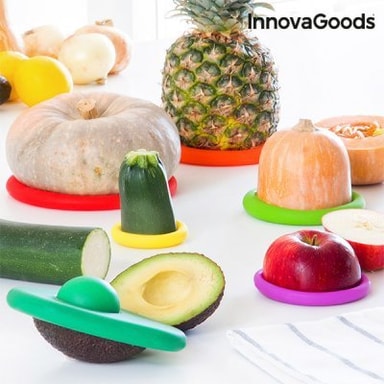 Innovagoods set of silicone food caps (6 pieces) Elgiganten