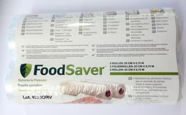 Foodsaver vakuumpåsar rulle (20 cm) 204101