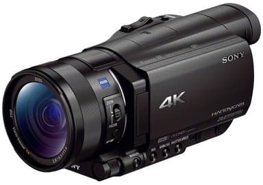 Sony FDR-AX100 4K Videokamera (svart) Sony FDR-AX100 4K Videokamera (svart)