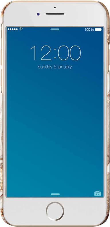 iDeal of Sweden fodral för iPhone 6/7/8/SE Gen. 2/3 (golden sand marble)