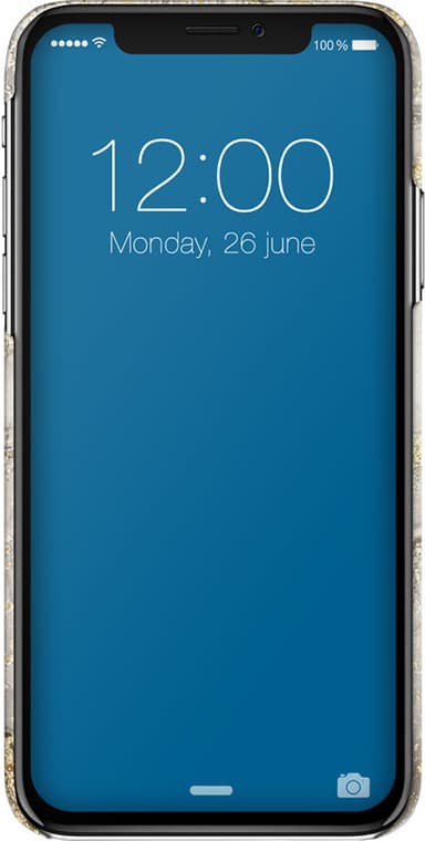 iDeal of Sweden fodral för iPhone Xr (sparkle greige marble)