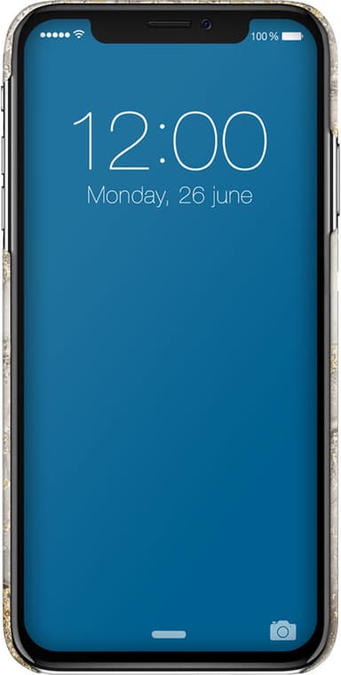 iDeal of Sweden fodral för iPhone Xs Max (sparkle greige marble)