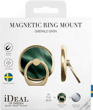 iDeal of Sweden magnetisk mobilhållare (emerald satin)