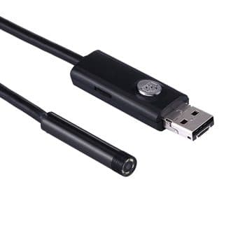 Inspektionskamera för mobil & PC - 6 LED - 5 meter