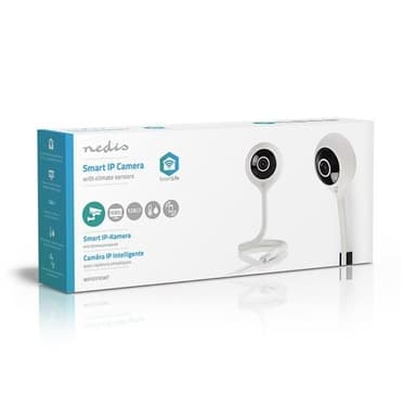 Nedis SmartLife WiFi IP-kamera med Klimatsensor FULL HD 1080p