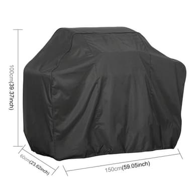 Grillöverdrag 190x70x117cm - skyddar mot väder och vind