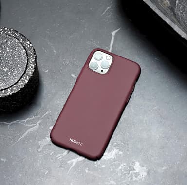 Nudient Red iPhone 11 Pro Max fodral (sangria red)