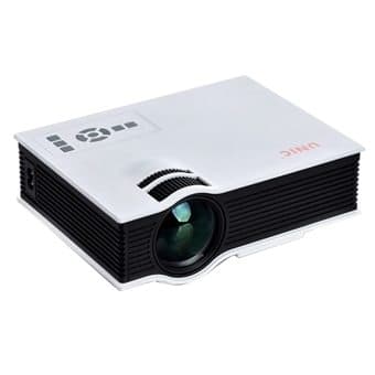 Digital LED Projektor 800 Lumens - Fjärrr / USB / SD / VGA / HDMI