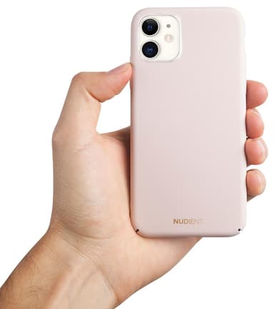 Nudient iPhone 11 fodral (candy pink)