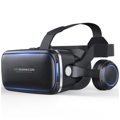 VR Shinecon 6.0 3D Glasögon med inbyggda hörlurar