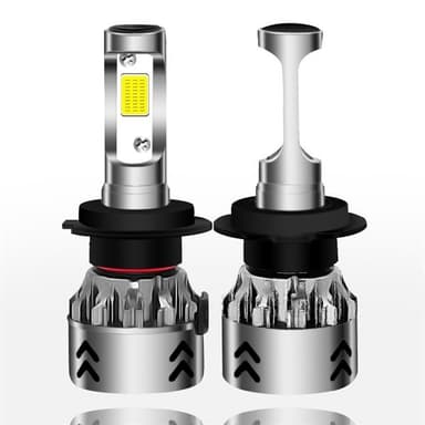 Led konvertering strålkastare 2-Pack Lampa H7 27W 3000LM 6000K ...