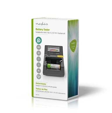 Batteritestare - AAA/AA/C/ D/  9V knappcell