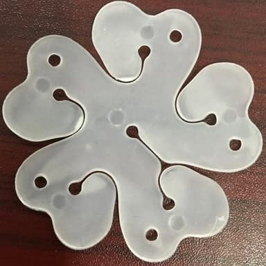 5Pack Ballonghållare Blomma - Ballongstickers / dekorationsfäste
