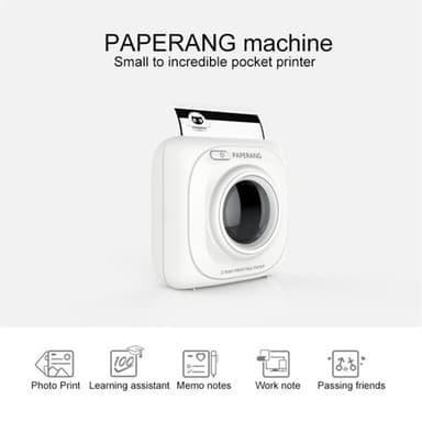 PAPERANG P1 Bärbar Bluetooth skrivare för mobiltelefon / Smartphone