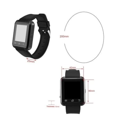 Multifunktionell Bluetooth Klocka - Svart