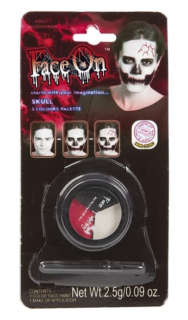 Face On MakeUp Skull - Döskalle ansiktsfärg