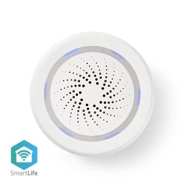 Nedis Wifi smart siren/ Larm- eller ljudsignal 85 dB