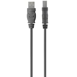 Belkin kabel USB-A till USB-B - skrivare till dator (4.8 m)