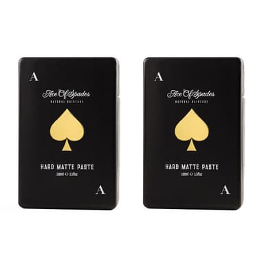 2-pack Ace of Spades Natural Haircare Hard Matte Paste 100ml