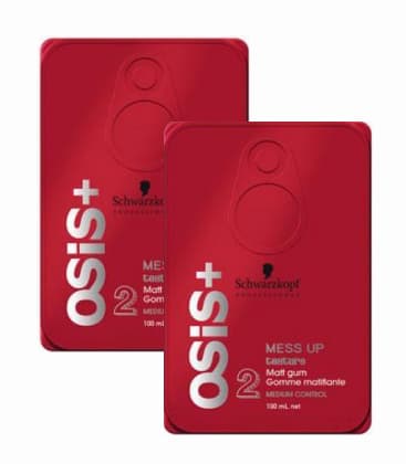 2-pack Schwarzkopf Osis Mess Up 100ml