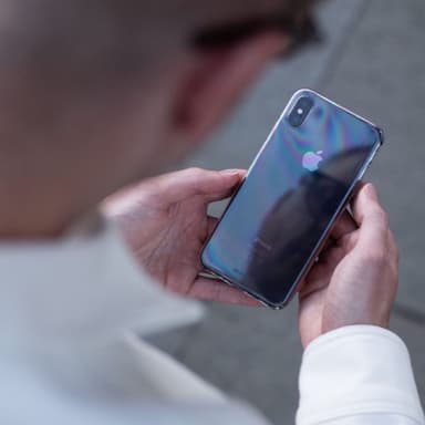 Nudient iPhone Xs fodral (transparent)