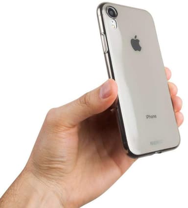 Nudient iPhone 6/7/8/SE Gen. 2  fodral (black transparent)