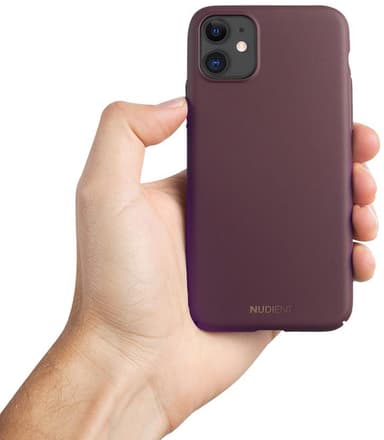 Nudient iPhone 11 fodral (sangria red)